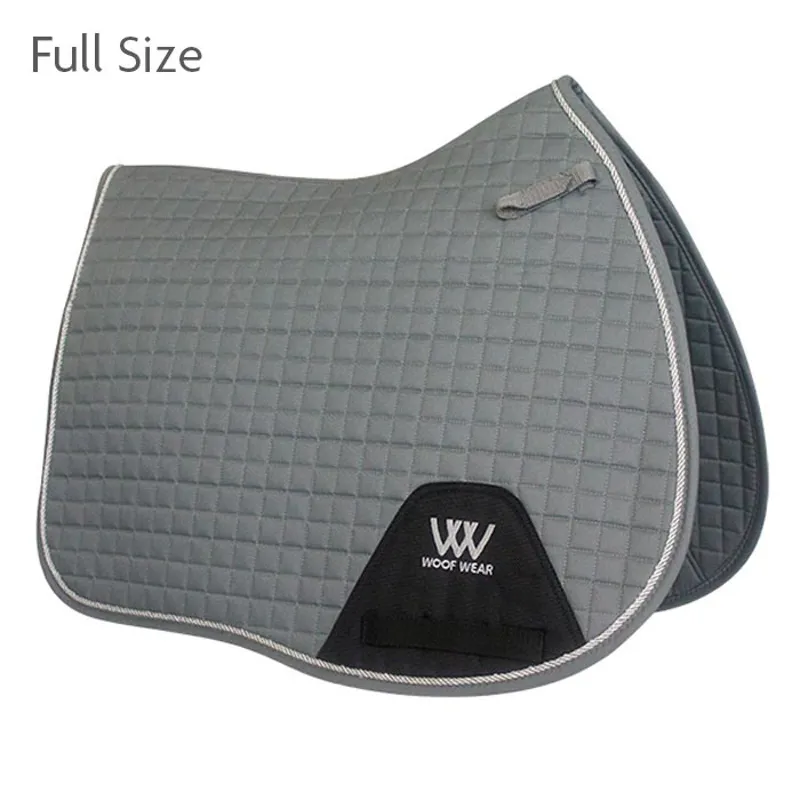 Woof Wear GP Saddle Cloth - Brushed Steel
